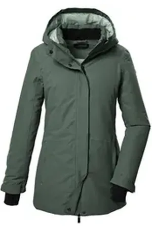 Killtec Parka KOW 93 WMN PKR grau|grün 50