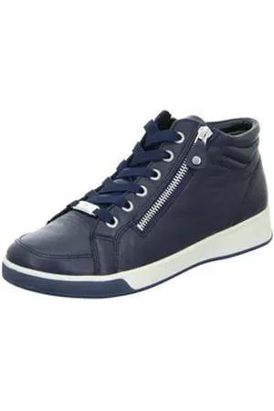 ARA Damen Sneaker Rom Sneaker blau 35 EU