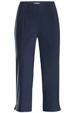 STEHMANN Caprihose Caprihose für Damen in blau blau regular fit (1-tlg) blau normal | 42