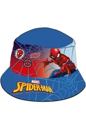 SPIDERMAN Fischerhut Sonnenhut für Kinder UV-Schutz Fischerhut & Strandhut blau