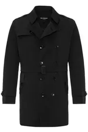Redbridge Trenchcoat Red Bridge Herren Mantel Trenchcoat Jacke Navyblau XL Premium Qualität blau XL