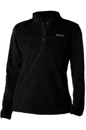 Columbia Stehkragenpullover Benton SpringsTM Half Snap Pullover II mit halber Knopfleiste grau XL