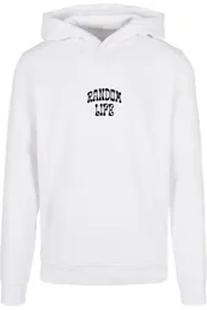 Merchcode Kapuzensweatshirt Herren Random Life Basic Hoody (1-tlg) weiß XXL