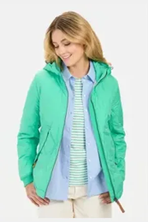 Camel Active Steppjacke mit Diamant Steppung Markenlabel grün 44