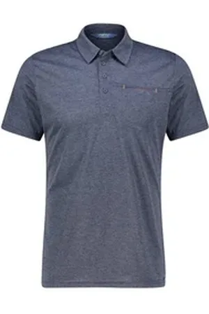 Meru Poloshirt Herren Poloshirt (1-tlg) blau XXL