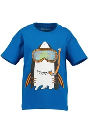 Blue Seven T-Shirt T-Shirt HOLIDAY (1-tlg) blau 110