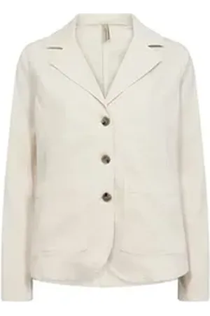 soyaconcept Outdoorjacke weiß S