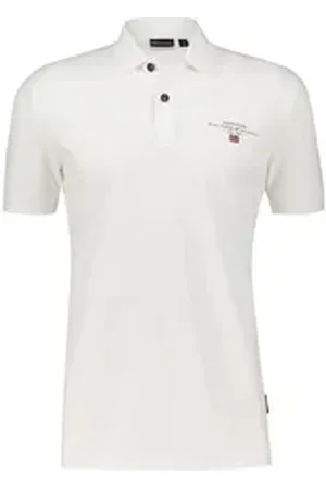 Napapijri Poloshirt Herren Poloshirt ELBAS (1-tlg) weiß L