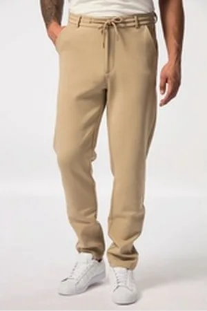 JP 1880 Anzughose JP 1880 Jersey-Hose Schlupfbundhose Chino Business beige|rosa 7XL