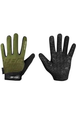 Force Fahrradhandschuhe Handschuhe MTB SWIPE oliv-schwarz +15 °C und darüber S