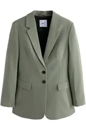 Next Jackenblazer Einreihiger, taillierter Blazer (1-tlg) grün 50 (GB: 22)