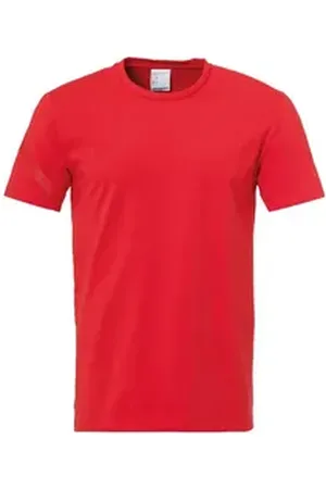 Uhlsport T-Shirt Essential Pro T-Shirt Kurzarm-Shirts Baumwolle rot S