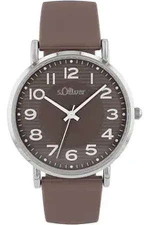 QS by s.Oliver Quarzuhr 2038376 silberfarben