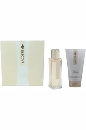 Lacoste Duft-Set Pour Femme, 2-tlg., mit selbstbewusstem Charakter goldfarben