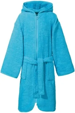Erwin Müller Kinderbademantel Kinder-Kapuzenbademantel, Rückenlänge: 65 cm, Frottier, mit Kapuze, V03, Walk-Frottier Uni grün Rückenlänge: 65 cm | 86/92