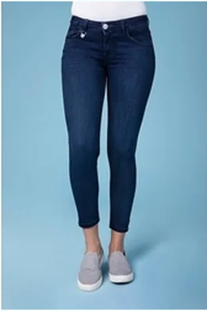 Blue Fire Stretch-Jeans CHLOE dark blue 1046.462 - BFINE blau W25 / L27