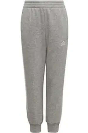 adidas Performance Trainingshose Kinder Trainingshose 3 Stripes Essentials Pant grau 110