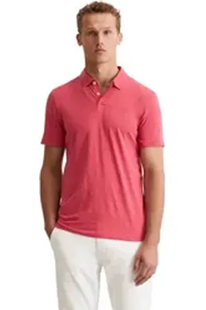 Marc O’ Polo Poloshirt in softer Slub-Jersey-Qualität rosa XL
