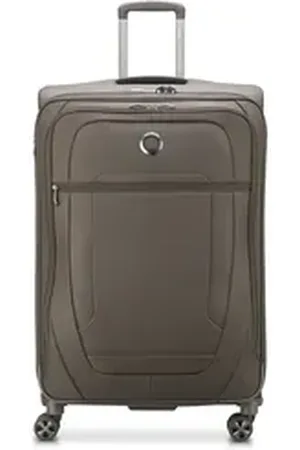 Delsey Paris Weichgepäck-Trolley Helium DLX, 4 Rollen, Polyester braun