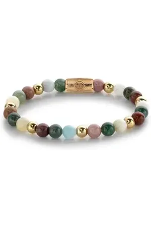 Rebel & Rose Edelstahlarmband Spring Shine 6 mm goldfarben