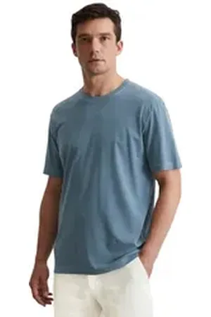 Marc O’ Polo T-Shirt aus reiner Bio-Baumwolle blau 3XL