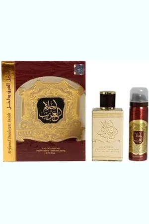 Ard Al Zaafaran Eau de Parfum Ahlam Al Arab Eau de Parfum 80ml + Deodorant 50 ml, 2-tlg.