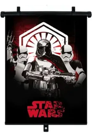 STAR WARS Autosonnenschutz Stormtrooper Rückziehbarer Auto-Sonnenschutz schwarz