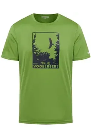 Regatta Funktionsshirt Fingal Slogan III mit Markenlogo auf dem Ärmel grün M