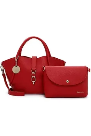 Tamaris Shopper Cityshopper (Set, 2-tlg) rot S | 21 cm x 19 cm x 13 cm