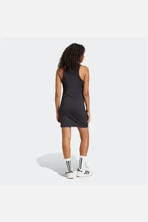 adidas Sportswear Shirtkleid W FI SL DRESS (1-tlg) schwarz XXL