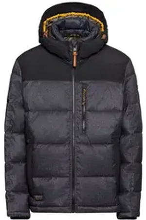 Camel Active Steppjacke Warme Steppjacke mit abnehmbarer Kapuze 58