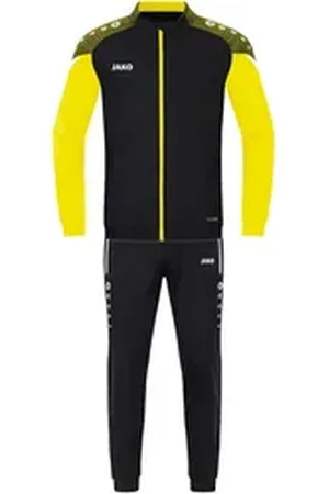 Jako Trainingsanzug Herren Polyesteranzug Performance C9122 schwarz XXXXL