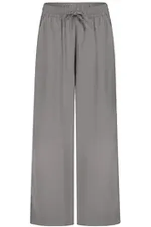 Sublevel Culotte Damen Viskose Sommer Hose weites Bein Knöchelhoch M - 38