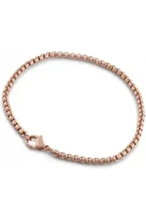 Akitsune Armband Bacas Kettenglieder Armband Rose Gold 20cm 20cm
