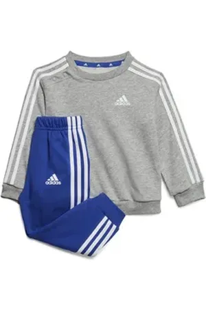 adidas Performance Trainingsanzug Baby Jogginganzug I 3S Jogger grau 86