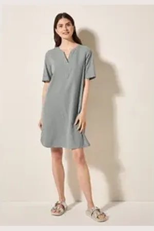 CECIL Sommerkleid knielang grün 3XL (48)