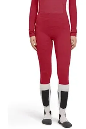 Falke Thermounterhose Wool-Tech Light (1-St) mit feinster Merinowolle rot L
