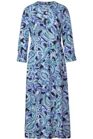 Street one Sommerkleid blau 38