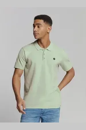 No Excess Poloshirt Poloshirt Polo Melange grün XXL