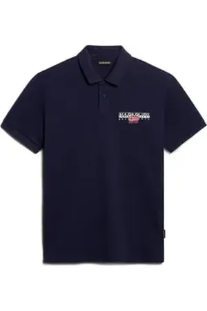 Napapijri Poloshirt Herren Poloshirt AYLMER Regular Fit (1-tlg) blau XL