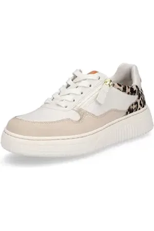 Gabor Damen Sneaker weiß beige Leo Sneaker beige|weiß 41 EU