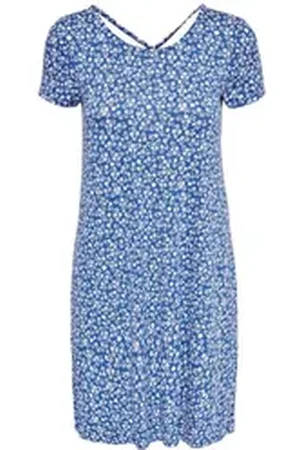 ONLY Maxikleid Bera (1-tlg) Cut-Outs blau L