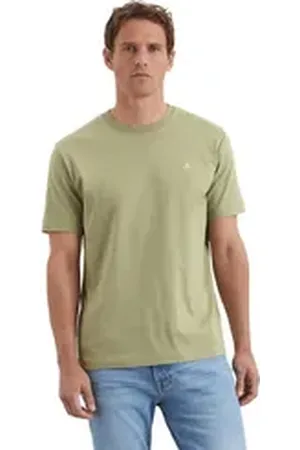 Marc O’ Polo T-Shirt aus reiner Bio-Baumwolle grün L