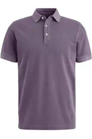 PME Legend™ Poloshirt Herren Poloshirt aus Baumwolle (1-tlg) lila M