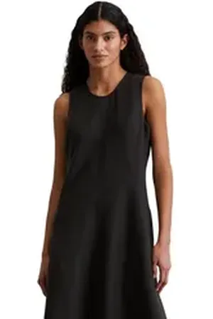 Marc O’ Polo Midikleid in A-Linie geschnitten schwarz 42