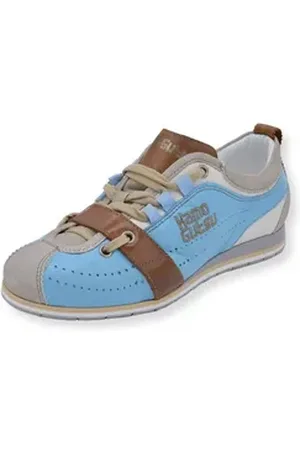 Kamo Gutsu Tortora+Cielo Damen Sneaker Sneaker Wechselfussbett blau 37