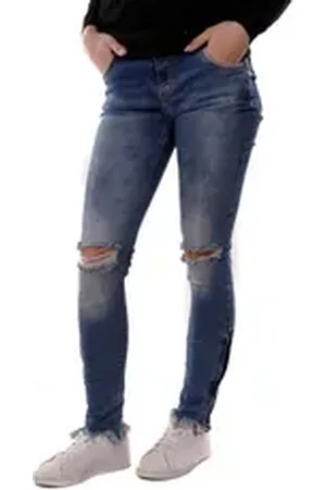 Cipo & Baxx Regular-fit-Jeans Damen Jeans Hose WD333 blau W25