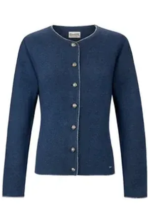 Stockerpoint Trachtenstrickjacke Marissa blau 46