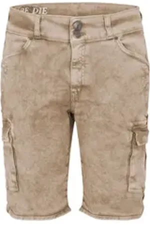 hangOwear Trachtenjeans Jeans Bermuda Herren - HECTOR CARGO - schlamm 44