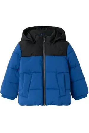 NAME IT Steppjacke (1-St) blau|schwarz 92